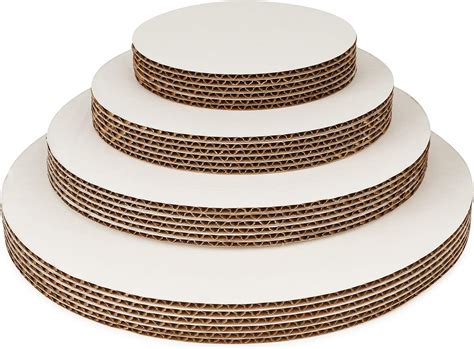 Round Cake Boards By Pro Dispose Set Of 24 White Cake
