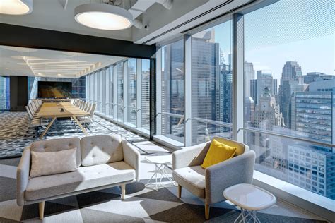 Office Meeting Room Inspiration And Lounge Area At Synechron New York