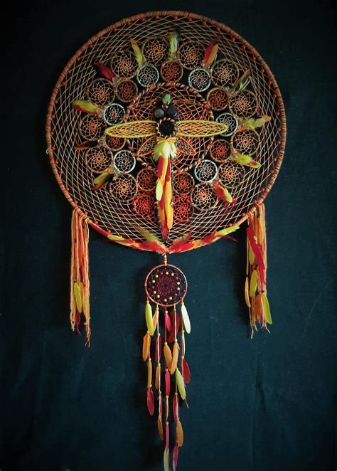 Dragonfly Mandala Giant Dream Catcher By Vision4lifecro On Deviantart