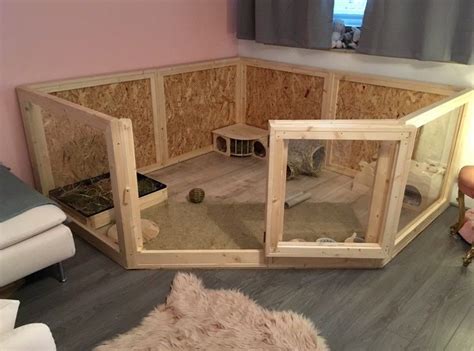 26 angebote zu hasenkäfig outdoor im nagerkäfige preisvergleich. Hasengehege, Ecklösung, Plexiglas | Kaninchengehege, Hasen ...