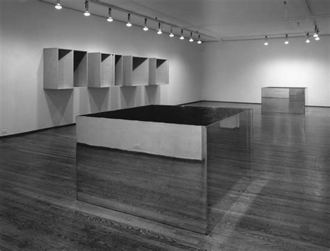 Donald Judd Exhibitions Castelli Gallery