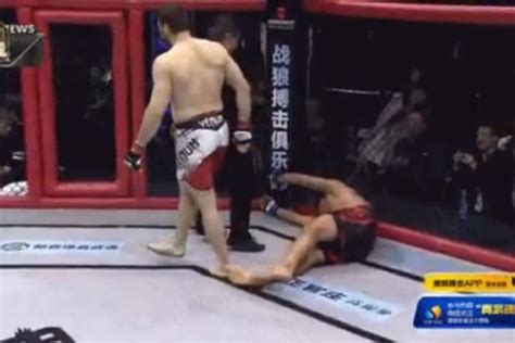 Mma Fighter Knocked Out In 3 Seconds When Opponent Doesnt Touch Gloves Video