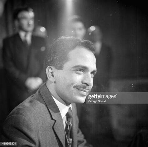 King Hussein Of Jordan At London Airport May 4th 1964 News Photo