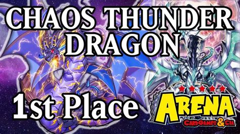 Yu Gi Oh 1st Place Chaos Thunder Dragon Deck Profile Uai Team Youtube