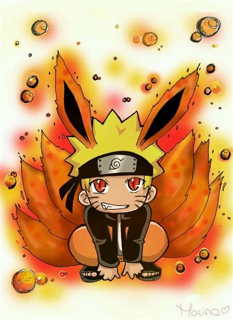 Anime Chibi Naruto Nine Tails – HD Wallpaper Gallery