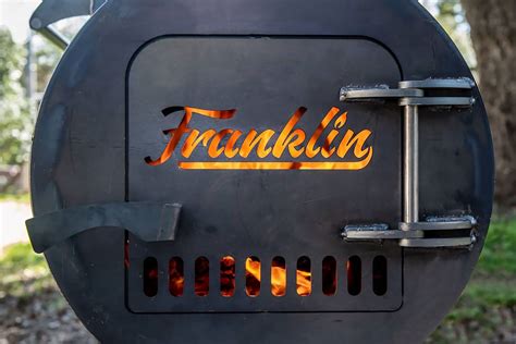 Franklin Barbecue Pit | Barbecue pit, Franklin barbecue, Barbecue