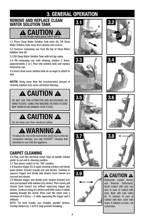 Hoover Fh50950 User Manual Vacuum Manuals And Guides 1503235l