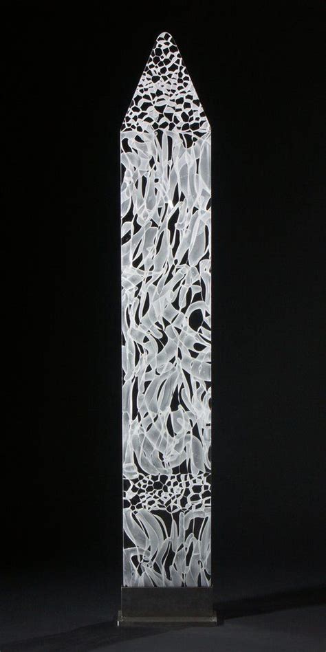 Light Markers — David Ruth Glass Glass Sculpture Light Glass Sculpture Sculpture