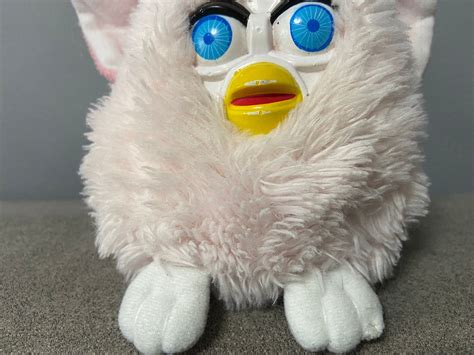 Furby Fake White Fake Bootleg Furby White Furby Furby Etsy