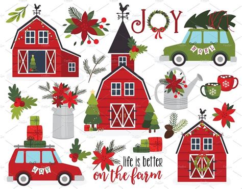 Free Printable Farmhouse Christmas