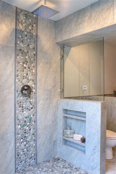 29 Concept Bathroom Tile Accents Ideas