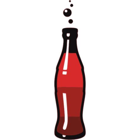 Bottle Of Soda Drink Vector Graphics Free Svg