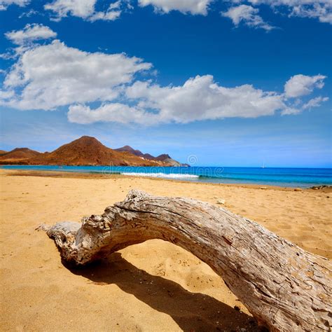 Almeria Playa Genoveses Beach Cabo De Gata Stock Image Image Of Seascape Coastline