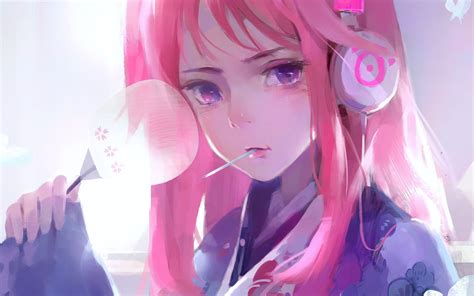 Find gifs with the latest and newest hashtags! Pink Anime Girl Wallpapers - Wallpaper Cave