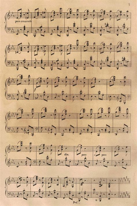 Free Printable Vintage Sheet Music [With Digital Collage Sheets] - Rose
