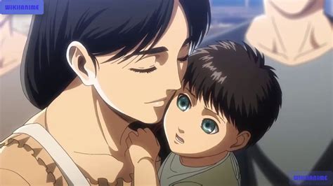 Image of manga spoliers eren yeager and kreuger shingekinokyojin. Baby Eren and his Mother Carla, Attack On Titan Season 3 ...