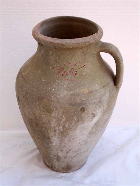 Vintage Clay Jar Imported From Turkey