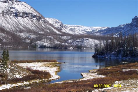 View Of Trappers Lake Highest Natural Lake In Western Colorado