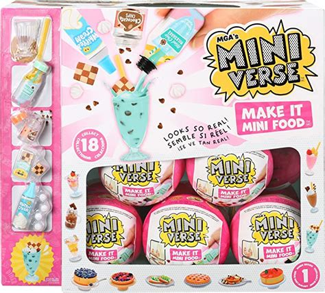 Make It Mini Food Cafe Series 1 Minis Complete Collection Mgas