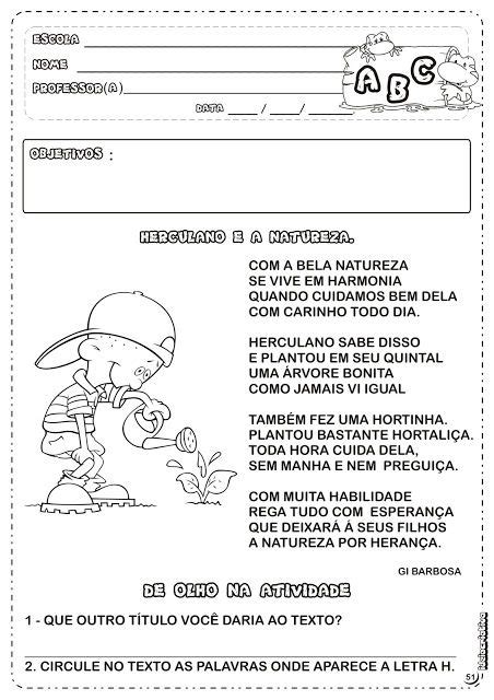 Alfabeto Para Cobrir Colorir Completar Letra H Portal Escola Images