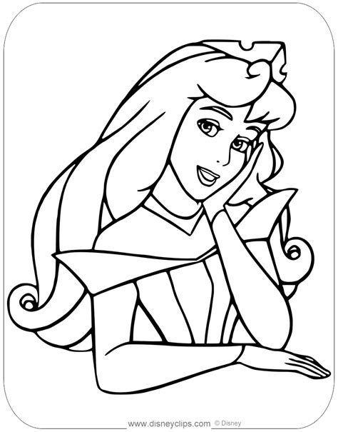 Sleeping Beauty Disney Princess Coloring Pages