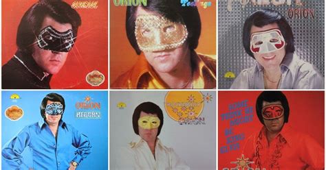 The Man Who Would Be King Some Vintage Album Covers Of Orion Elvis