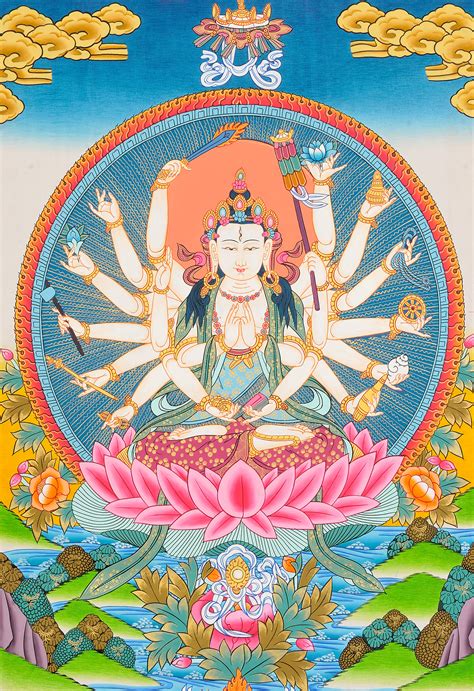 Mother Goddess Chandi Tibetan Buddhist Deity