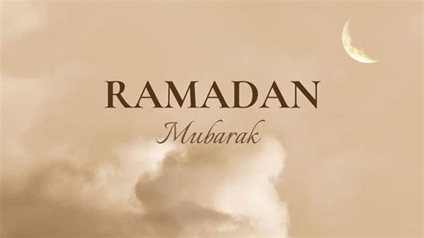 Aesthetic Ramadan Mubarak Desktop Wallpaper Free Photo Rawpixel