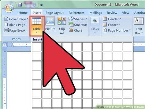 How To Convert Word To Excel 15 Steps With Pictures Wikihow