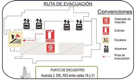 Plan De Evacuación Edificio Torre De Cali Propiedad Horizontal