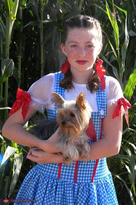 Girls Dorothy And Toto Costume Photo 66