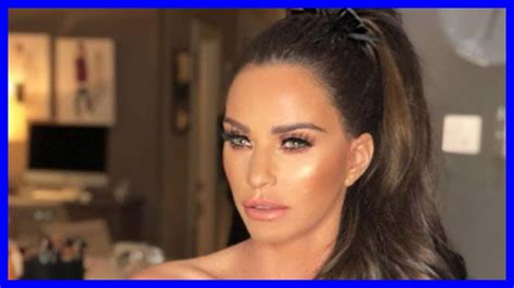 Katie Price Bares Braless Assets As She Pulls Down Top Youtube