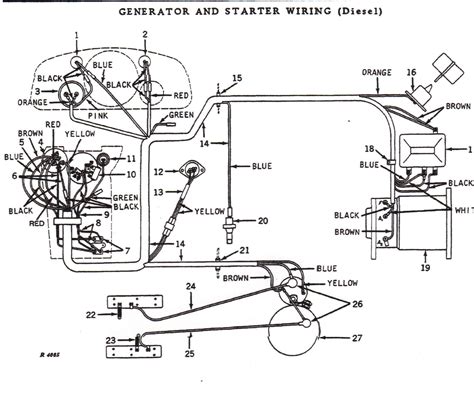 Qanda John Deere 4020 Wiring Diagram And Starter Switch Justanswer