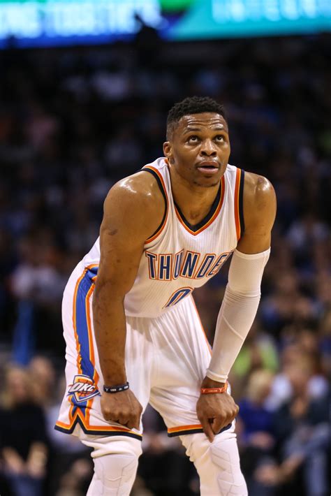 Oklahoma City Thunders Russell Westbrook Featured In Nba Ad Thunder