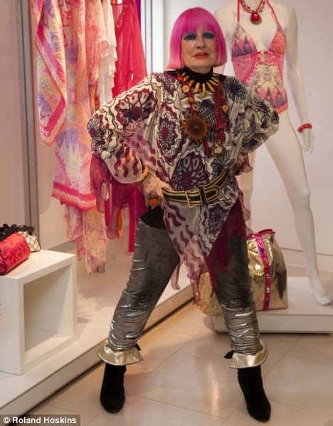 Mands Back In The Pink As They Bring Eccentric Designer Zandra Rhodes On