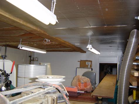 Looking for a good deal on shop ceiling? Modern Woodworking: Basement Shop Progress Pics 2008.08.11