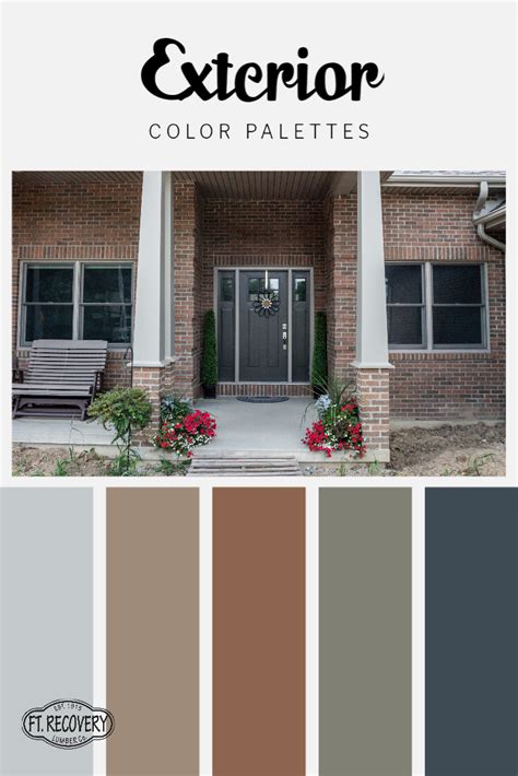 Exterior House Color Palette Exterior House Color Exterior Color