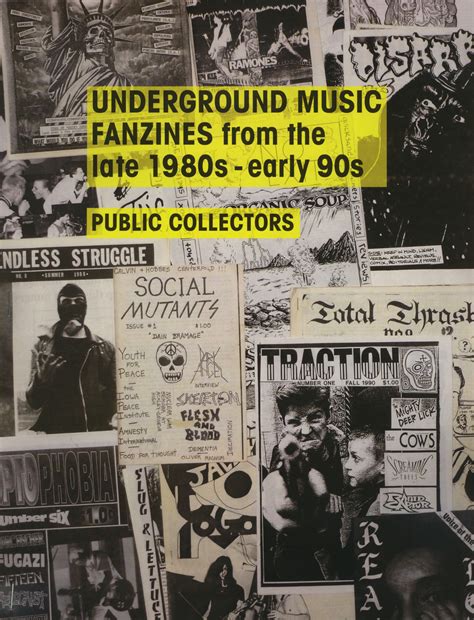 Underground Music Fanzines From The Late 1980s Early 90s Half