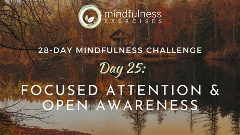 Focused Attention And Open Awareness Guided Mindfulness Meditation