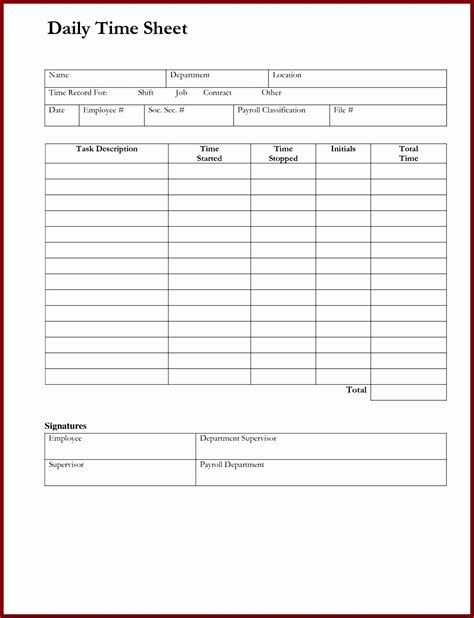 Timesheet Invoice Template Excel Great Template Inspiration