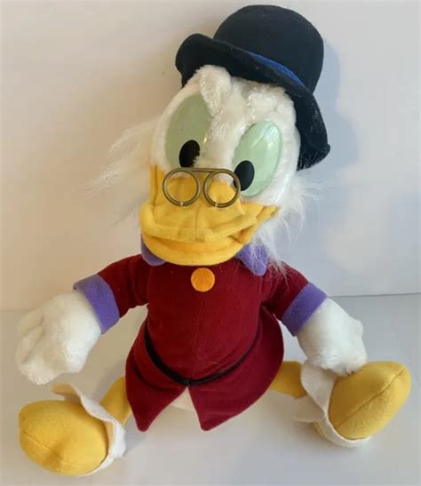 Vintage Disneyland Walt Disney World Scrooge Mcduck 12 Plush Ducktales