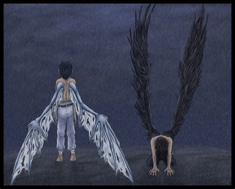 Rising Demon Fallen Angel By Lunaromon On Deviantart