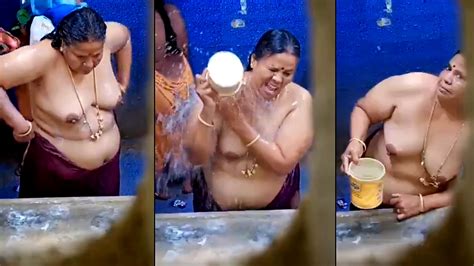 A Big Tits Mature Village Aunty Caught Nude Bathing On Cam Desi XXX