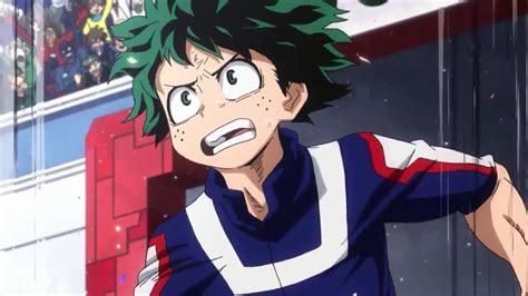 Midoriya Takes First Place In First Game At Ua Sports Festival Youtube
