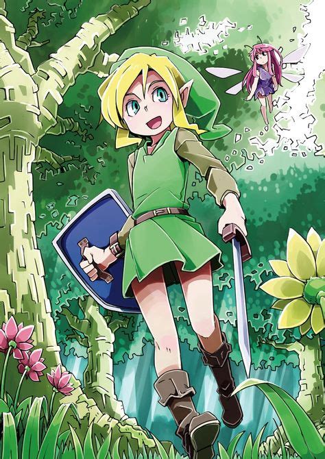 Young Link Legend Of Zelda Cute Art Nerd Games