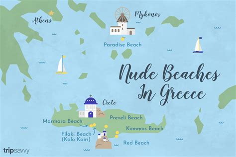 Go Nude na týchto gréckych ostrovoch Beaches