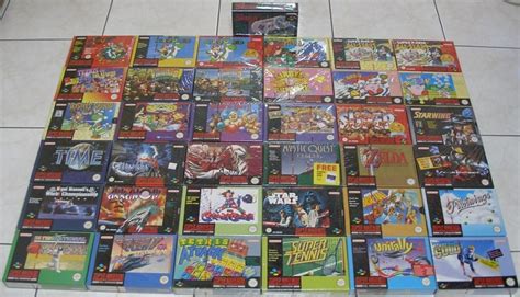 Sealed Video Games Collectors Community • View Topic Geos Snes Pal Sealed Collection