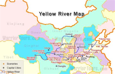 Yellow River Map