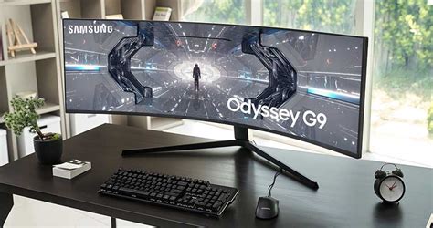 Samsung Lanza Oficialmente El Monitor Curvo Odyssey G9 Dual Qhd Con