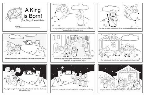 10 Best Nativity Story Printable Book Pdf For Free At Printablee